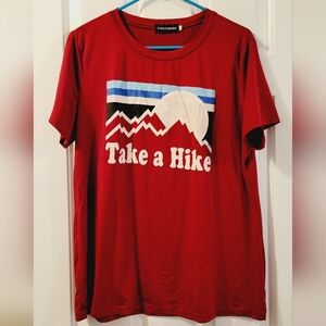 Take a hike xl athletic top